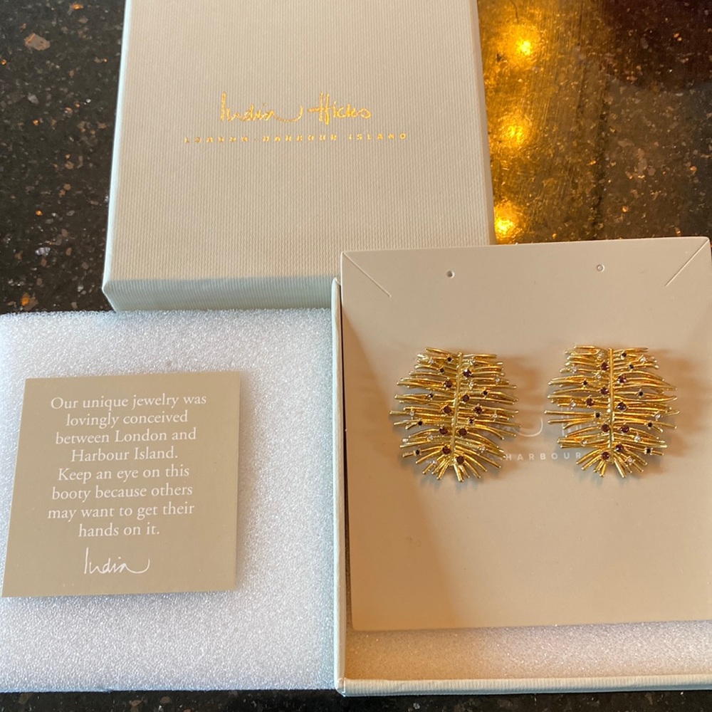 Brand new India Hicks earrings
